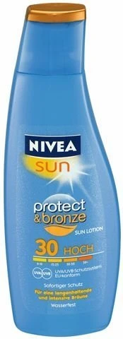Nivea Sun Protect & Bronze Sun Lotion LSF30, 200ml