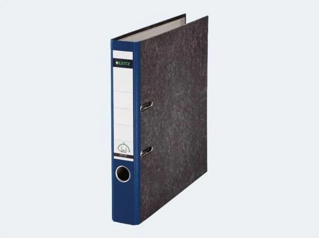 Leitz Qualitäts Ordner 2-Ring 180° CO2 neutral, 50mm, A4, blau