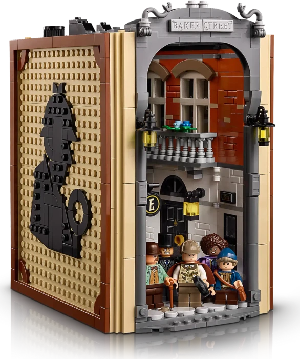 LEGO Icons - Sherlock Holmes: Bücherstütze