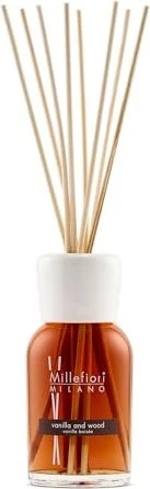 Millefiori Milano Natural Vanilla & Wood Duftstäbchen, 100ml