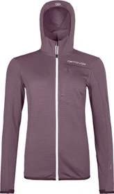 Ortovox Fleece Light Grid Hooded Funktionsjacke wild berry (Damen)