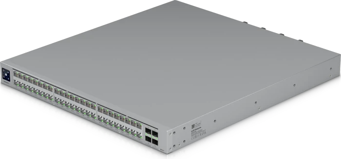 Ubiquiti Enterprise Campus 48S Rackmount 2.5G Managed Stacking Switch, 48x RJ-45, 4x SFP28