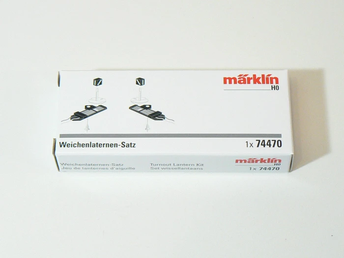 Märklin - Spur H0 Gleis - C-Gleis Weichenlaternen-Satz
