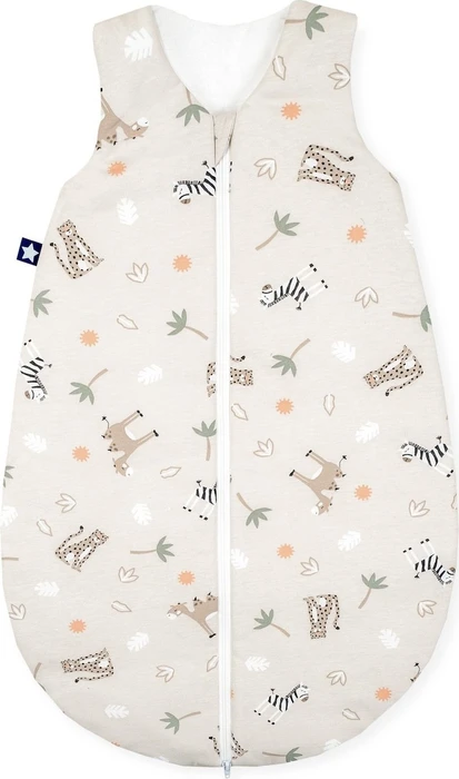 Julius Zöllner Jersey Ganzjahresschlafsack Gr.92/98, 2.5TOG, 18-24M savanne beige