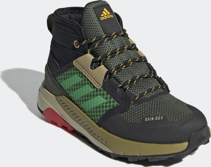 adidas Terrex Trailmaker Mid Rain.RDY wild pine/vivid green/vivid red (Junior)