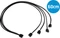 Alphacool 1-auf-4 ARGB Splitter-Kabel, 4-fach, 60cm Vorschaubild