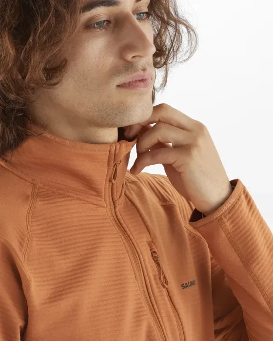 Salomon Essential Lightwarm Jacke sierra (Herren)