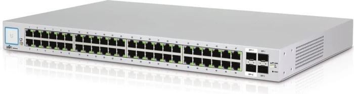 Ubiquiti UniFiSwitch 48 Rackmount Gigabit Managed Switch, 48x RJ-45, 2x SFP, 2x SFP+