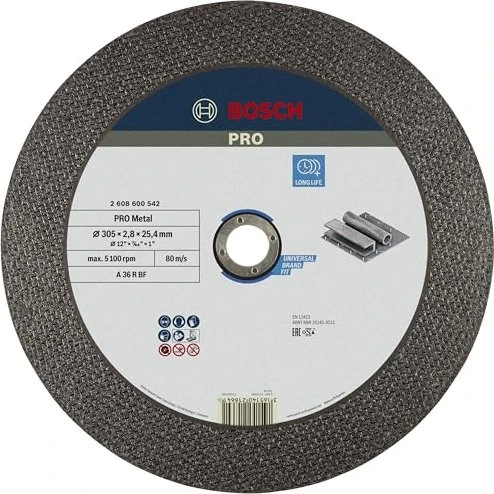 Bosch Professional A36RBF Expert for Metal Trennscheibe, 300x2.8x25.4mm, 1 Stück