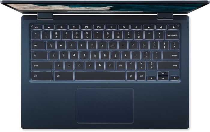 Acer Chromebook Spin 513 CP513-1HL-S0EF, blau, Snapdragon 7c, 8GB RAM, 128GB Flash, LTE, DE