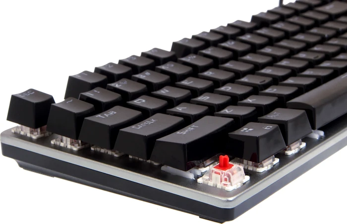 iBox Aurora K-4 Gaming, LEDs RGB, RED Switches, USB, US