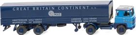 Wiking Pritschensattelzug Scania 111 M.A.T.