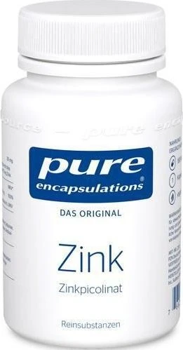 Pure Encapsulations Zink Zinkpicolinat Kapseln, 180 Stück