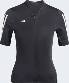 adidas Tempo 3-Streifen Trikot kurzarm schwarz (Damen)