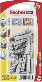 fischer SX 6x30 K Spreizdübel, 6x30mm, 30 Stück