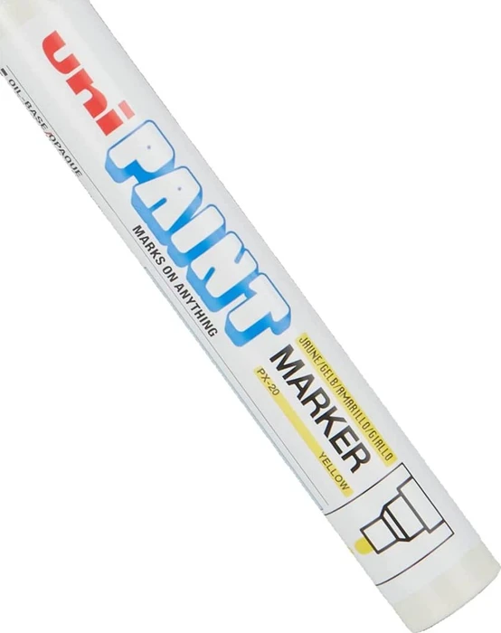 Uni-Ball uni-Paint PX-20 Lackmarker Rundspitze dick gelb