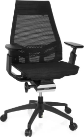 HJH Office Genidia Smart Black Bürostuhl, schwarz