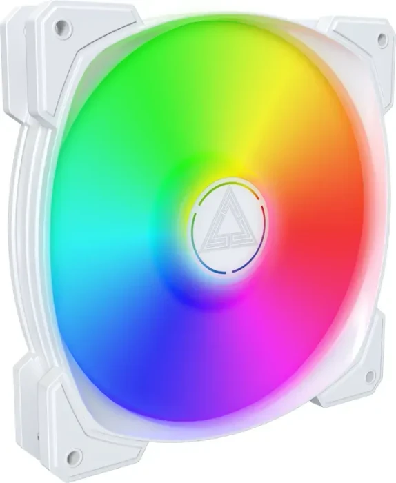 Montech HP140 ARGB PWM, weiß, LED-Steuerung, 140mm, 3er-Pack