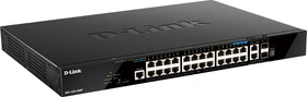 D-Link DGS-1520 Rackmount Gigabit Smart Switch, 26x RJ-45, 2x SFP+, 370W PoE+ (DGS-1520-28MP)