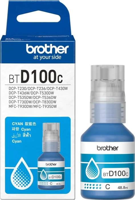 Brother Tinte BTD100C cyan