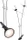Paulmann Comet Seilsystem Spot GU5.3 schwarz matt, 1 Stück (94489)