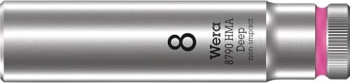 Wera 8790 HMA Deep Außensechskant Steckschlüssel 1/4", 8x50mm