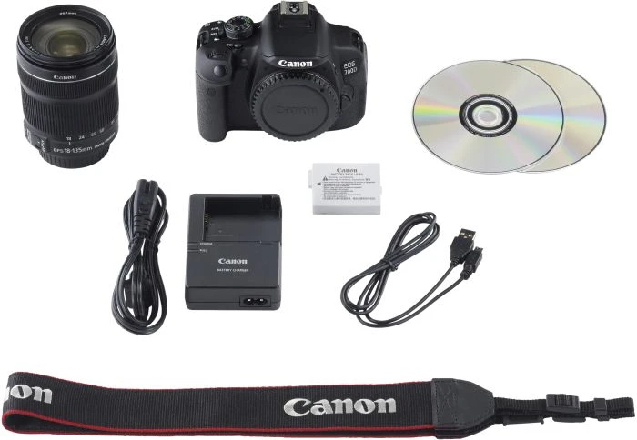 Canon EOS 700D mit Objektiv EF-S 18-135mm 3.5-5.6 IS STM