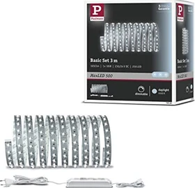 Paulmann MaxLED 500 Basisset LED-Streifen tageslichtweiß unbeschichtet 3m