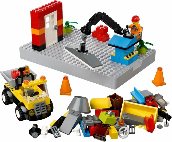 LEGO Steine & Co. - Bausteine Baustelle 148-tlg.