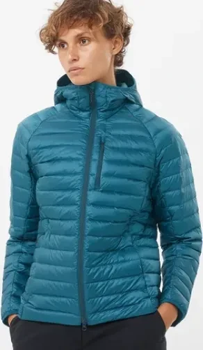 Salomon Elixir Micro Down Hooded Funktionsjacke deep dive (Damen)