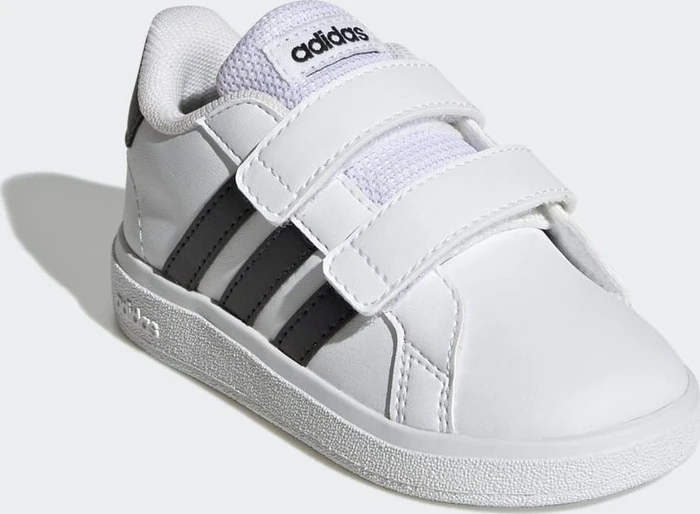 adidas Grand Court Lifestyle Hook and Loop cloud white/core black (Junior)