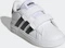 adidas Grand Court Lifestyle Hook and Loop cloud white/core black (Junior) Vorschaubild