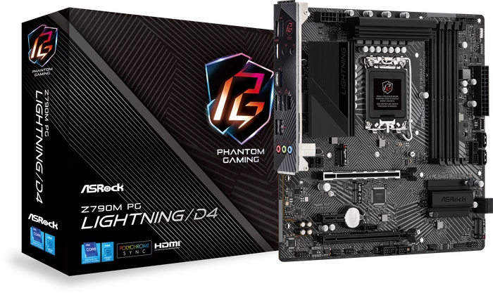 ASRock Z790M PG Lightning D4 (Intel 1700)