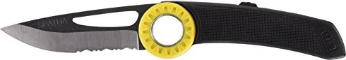 Petzl Spatha Taschenmesser schwarz
