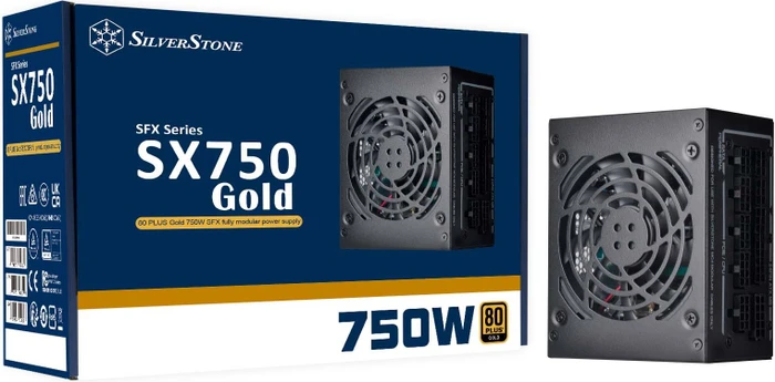 SilverStone SFX Series SX750-G Gold 750W, SFX
