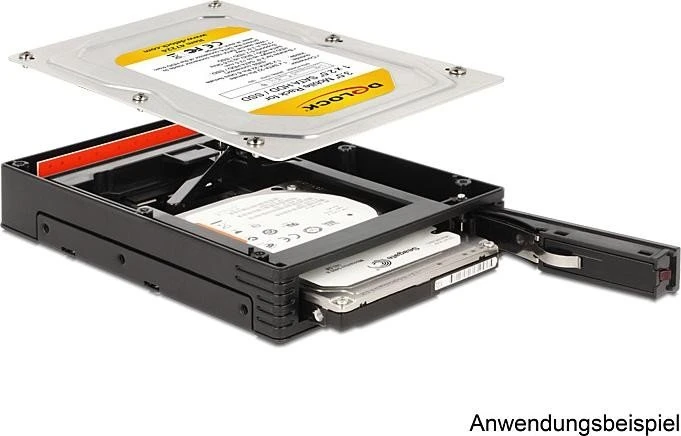 DeLOCK 3.5" Wechselrahmen auf 2.5" SATA