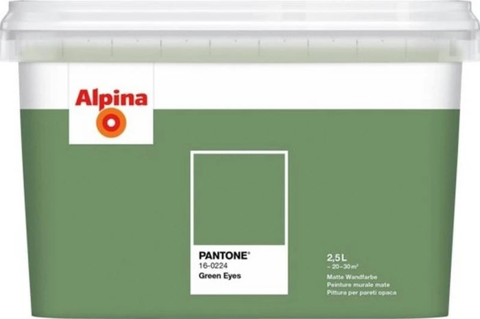 Alpina Farben Pantone Innenfarbe 16-0224 green eyes, 2.5l