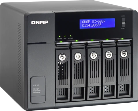 QNAP Expansion Unit UX-500p 15TB, 1x USB-A 3.0