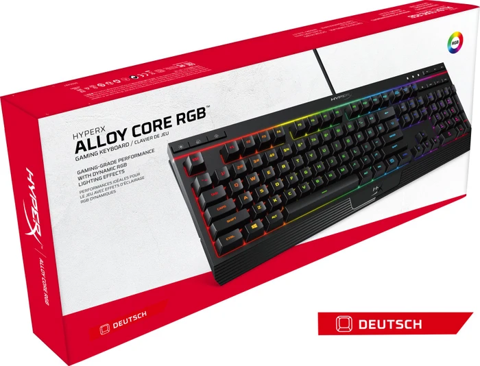 HP HyperX Alloy Core RGB, USB, ND