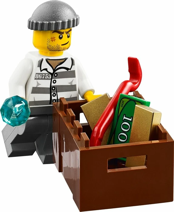 LEGO City Polizei - Verfolgung mit dem Polizei-Hubschrauber
