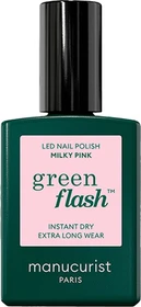 Manucurist Green Flash Gel Nagellack milky pink, 15ml