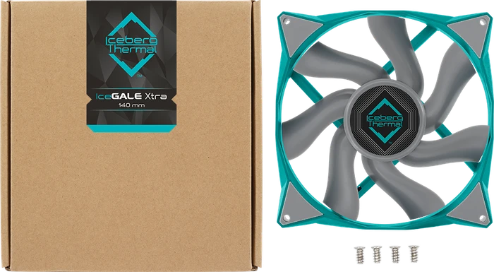 Iceberg Thermal IceGALE Xtra, Teal, 140mm