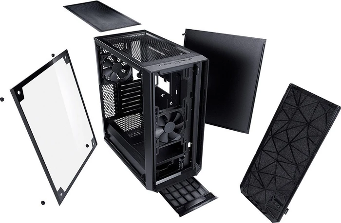 Fractal Design Meshify C, Glasfenster