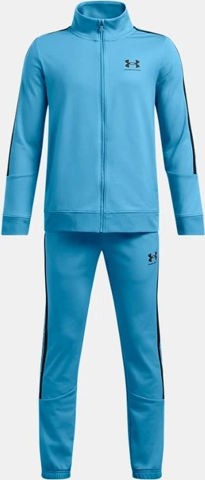 Under Armour Icon Trainingsanzug ether blue/black (Junior)