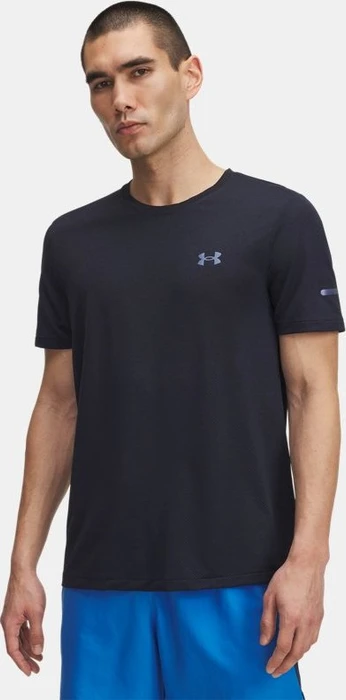 Under Armour Seamless Stride Funktionsshirt kurzarm washed navy/reflective (Herren)