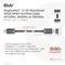 Club 3D DisplayPort 2.1 Kabel DP80 schwarz, 1.20m Vorschaubild