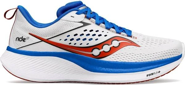 Saucony Ride 17 white/cobalt (Herren)