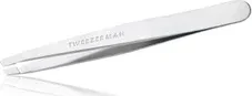 Tweezerman Slant Pinzette platinum silver