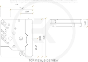 EK Water Blocks Quantum Line EK-Quantum MSI MPG Z590 Carbon EK X D-RGB Monoblock, Nickel, Acryl