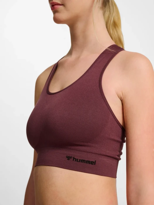 hummel Seamless Sports Top Funktionsshirt ärmellos fudge (Damen)